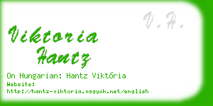 viktoria hantz business card